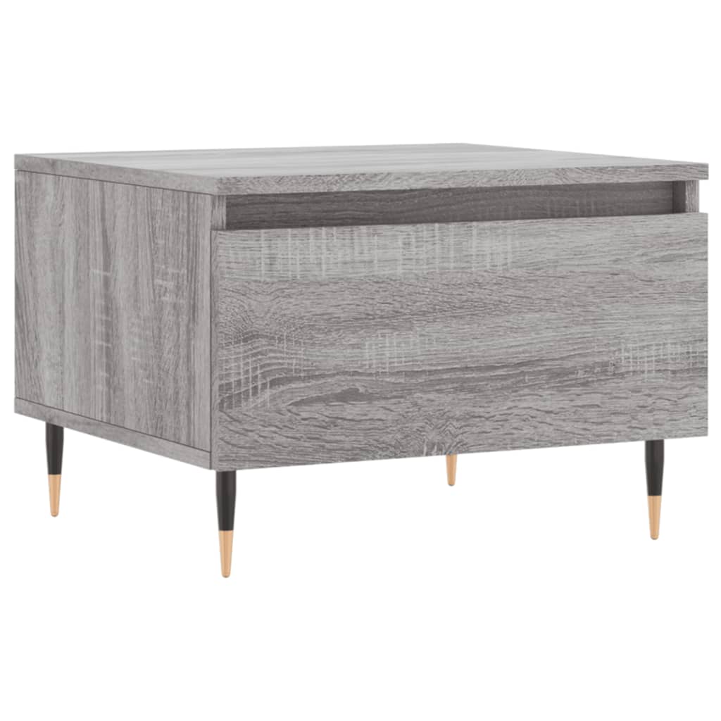 Konferenční Stolky 2 Ks Šedé Sonoma 50X46X35Cm Kompozitní Dřevo