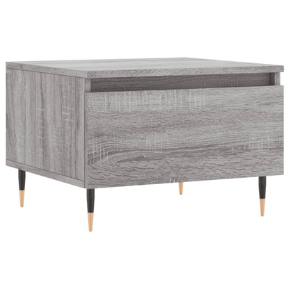 Konferenční Stolky 2 Ks Šedé Sonoma 50X46X35Cm Kompozitní Dřevo