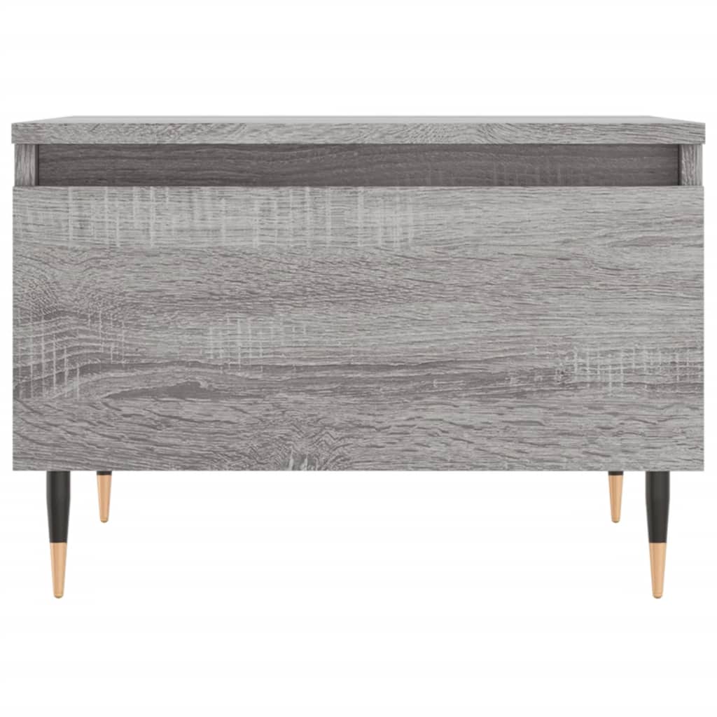 Konferenční Stolky 2 Ks Šedé Sonoma 50X46X35Cm Kompozitní Dřevo