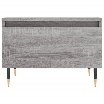 Konferenční Stolky 2 Ks Šedé Sonoma 50X46X35Cm Kompozitní Dřevo