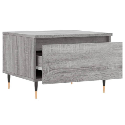 Konferenční Stolky 2 Ks Šedé Sonoma 50X46X35Cm Kompozitní Dřevo