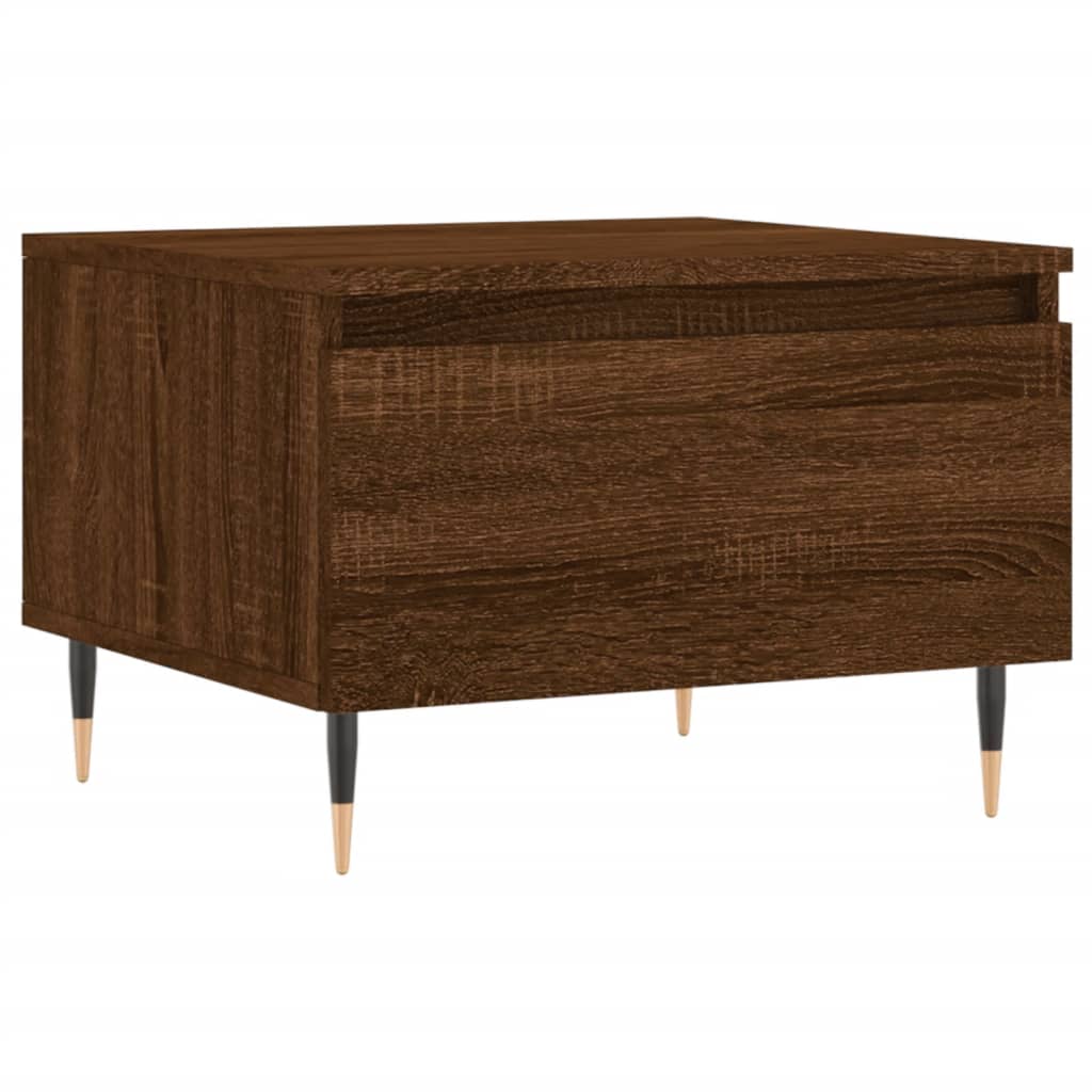 Konferenční Stolky 2 Ks Hnědý Dub 50X46X35 Cm Kompozitní Dřevo