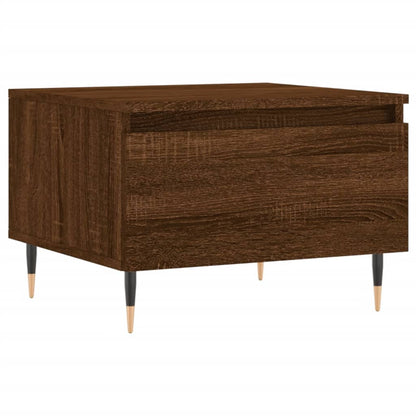 Konferenční Stolky 2 Ks Hnědý Dub 50X46X35 Cm Kompozitní Dřevo