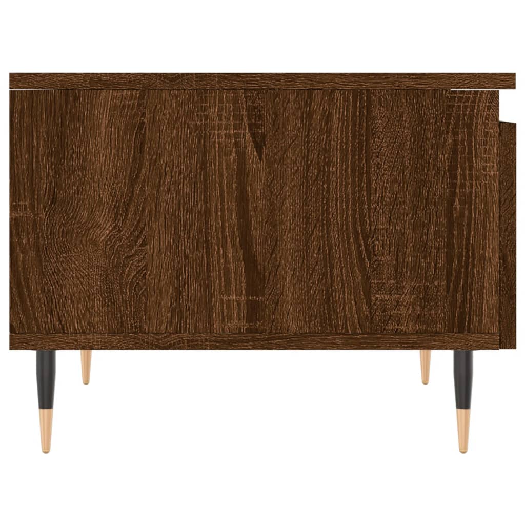 Konferenční Stolky 2 Ks Hnědý Dub 50X46X35 Cm Kompozitní Dřevo