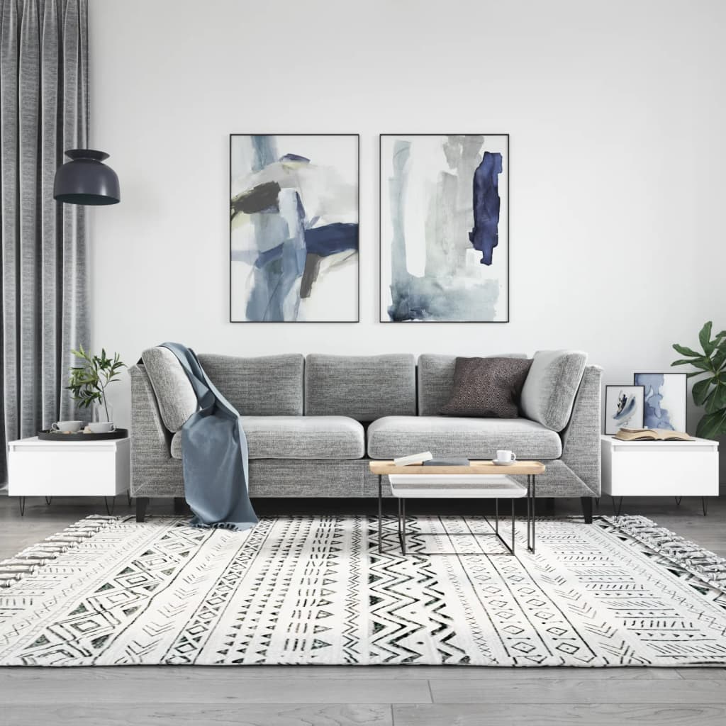 Konferenční Stolky 2 Ks 50X46X35 Cm Kompozitní Dřevo