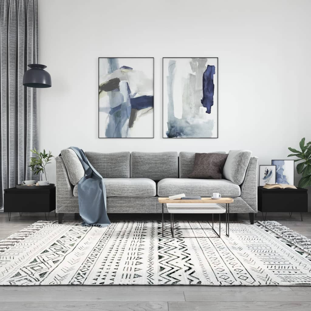 Konferenční Stolky 2 Ks 50X46X35 Cm Kompozitní Dřevo