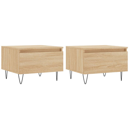 Konferenční Stolky 2 Ks 50X46X35 Cm Kompozitní Dřevo
