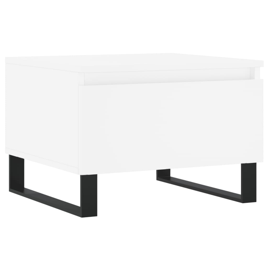 Konferenční Stolky 2 Ks Bílé 50 X 46 X 35 Cm Kompozitní Dřevo