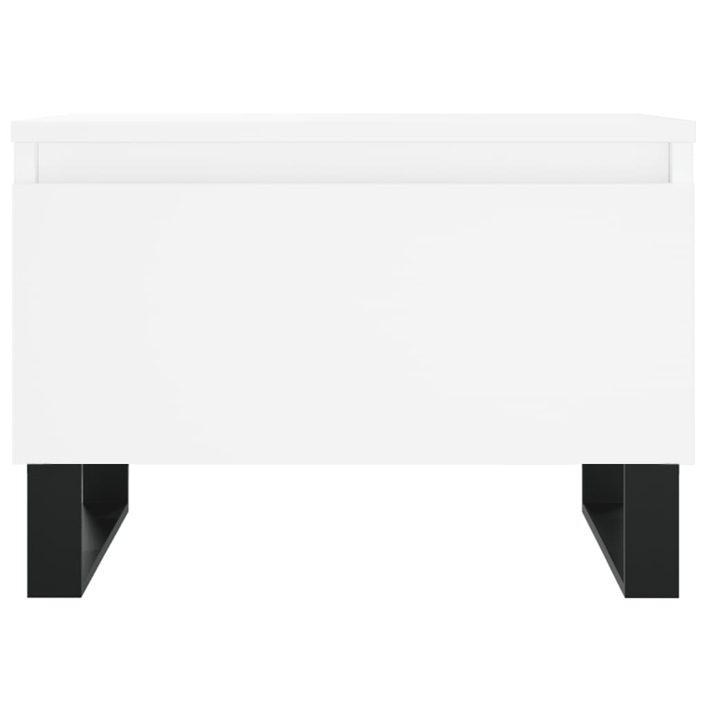 Konferenční Stolky 2 Ks Bílé 50 X 46 X 35 Cm Kompozitní Dřevo