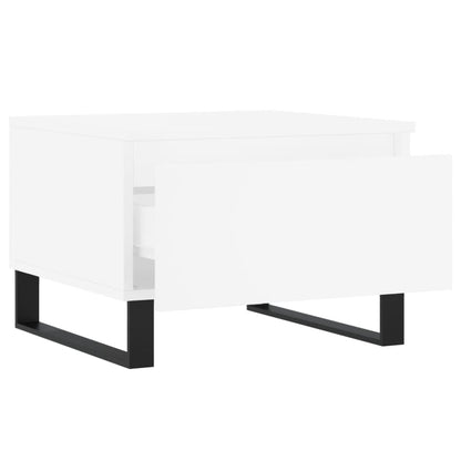 Konferenční Stolky 2 Ks Bílé 50 X 46 X 35 Cm Kompozitní Dřevo