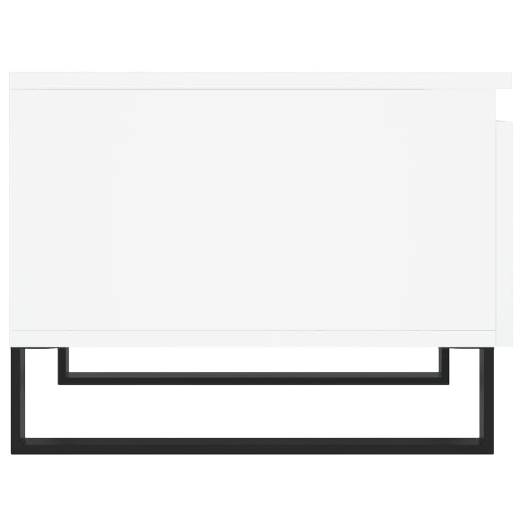 Konferenční Stolky 2 Ks Bílé 50 X 46 X 35 Cm Kompozitní Dřevo