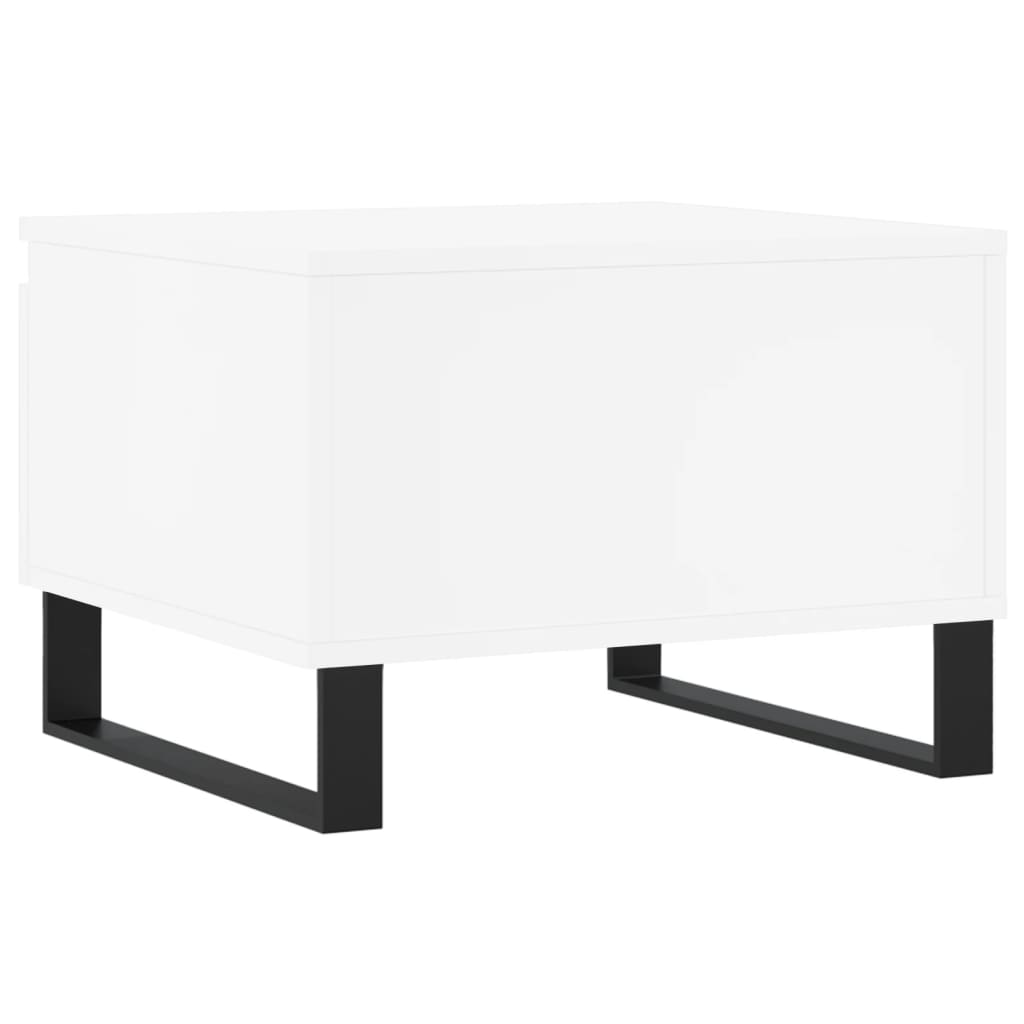 Konferenční Stolky 2 Ks Bílé 50 X 46 X 35 Cm Kompozitní Dřevo