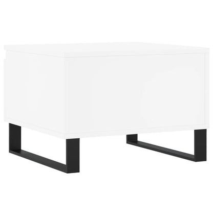 Konferenční Stolky 2 Ks Bílé 50 X 46 X 35 Cm Kompozitní Dřevo