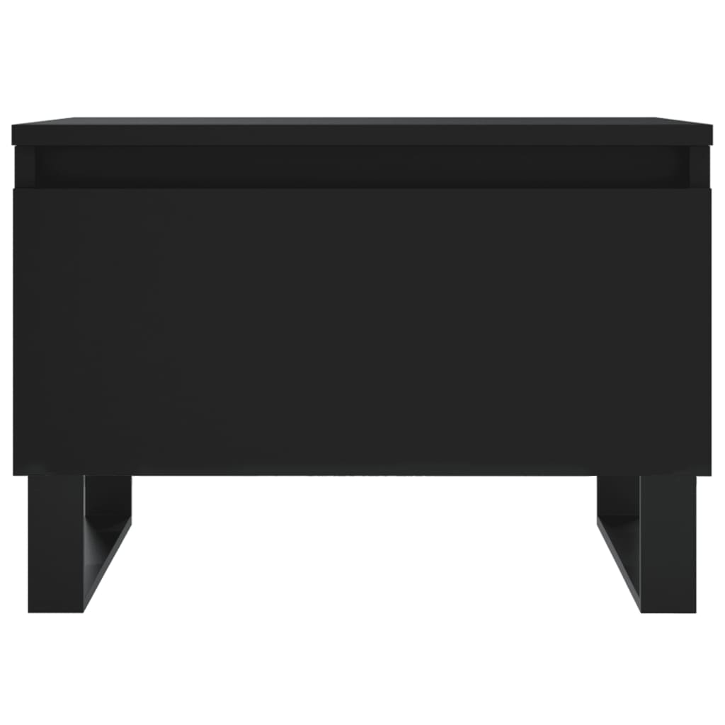 Konferenční Stolky 2 Ks Černé 50 X 46 X 35 Cm Kompozitní Dřevo