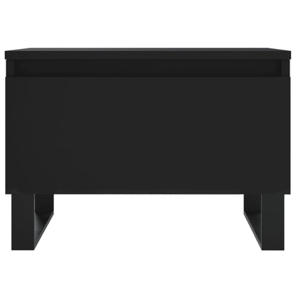 Konferenční Stolky 2 Ks Černé 50 X 46 X 35 Cm Kompozitní Dřevo