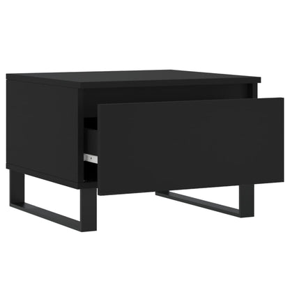 Konferenční Stolky 2 Ks Černé 50 X 46 X 35 Cm Kompozitní Dřevo