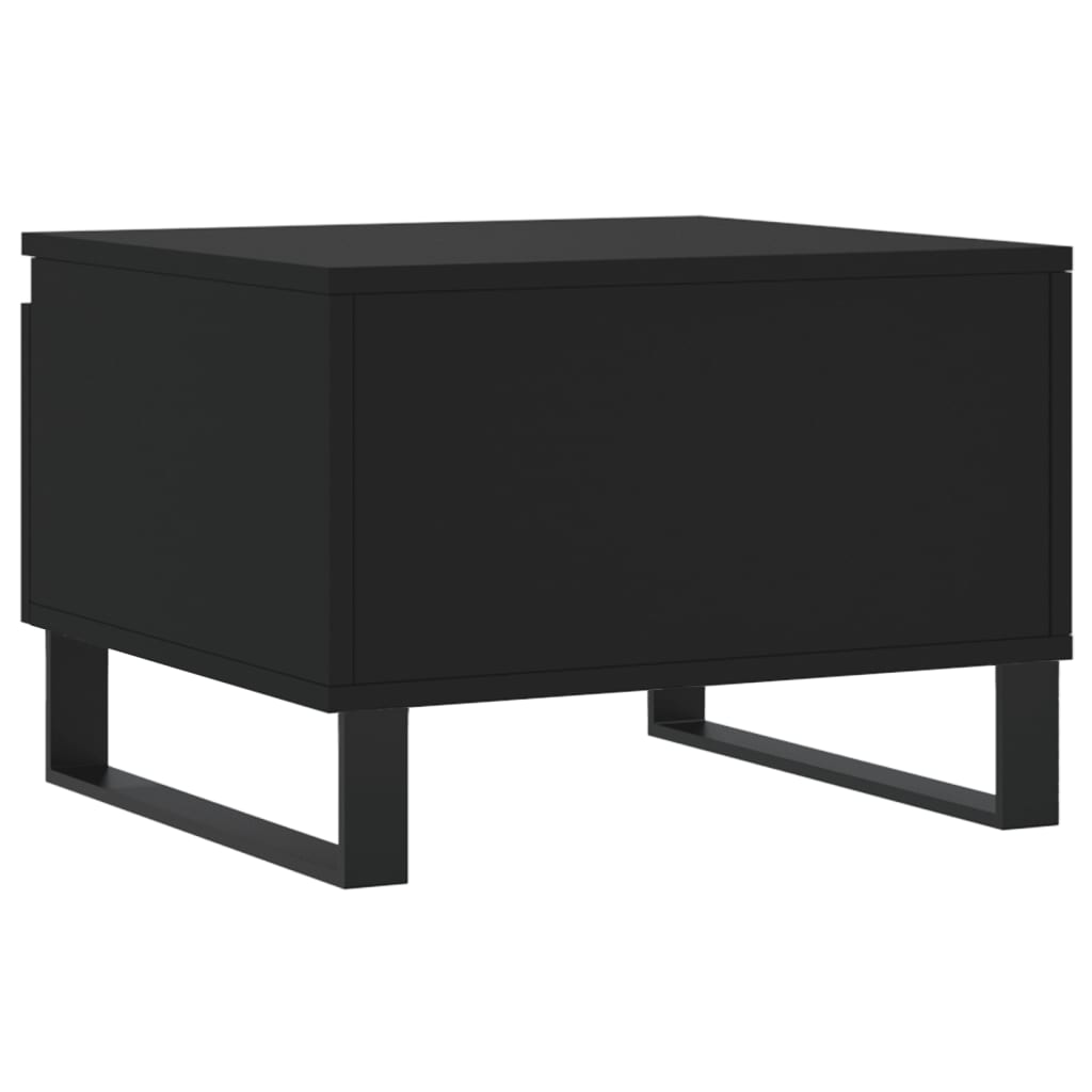 Konferenční Stolky 2 Ks Černé 50 X 46 X 35 Cm Kompozitní Dřevo
