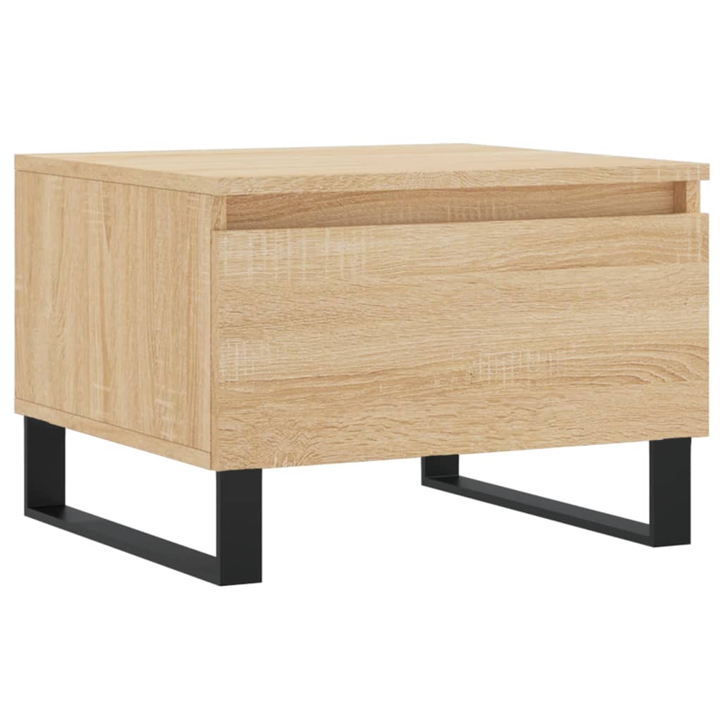 Konferenční Stolky 2 Ks Dub Sonoma 50X46X35 Cm Kompozitní Dřevo
