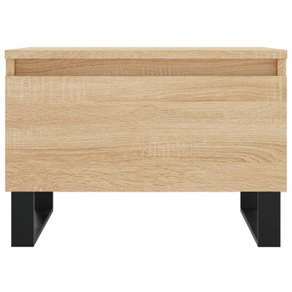 Konferenční Stolky 2 Ks Dub Sonoma 50X46X35 Cm Kompozitní Dřevo
