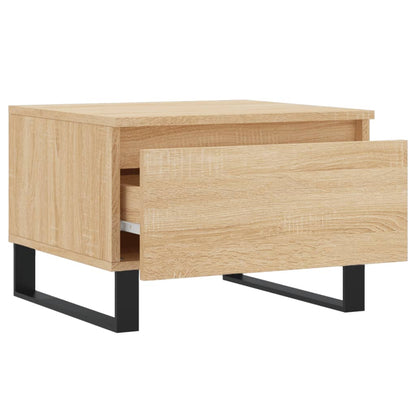 Konferenční Stolky 2 Ks Dub Sonoma 50X46X35 Cm Kompozitní Dřevo