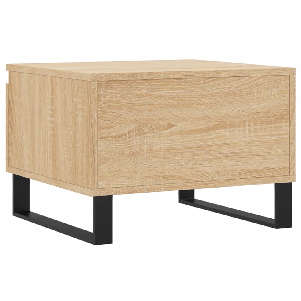 Konferenční Stolky 2 Ks Dub Sonoma 50X46X35 Cm Kompozitní Dřevo