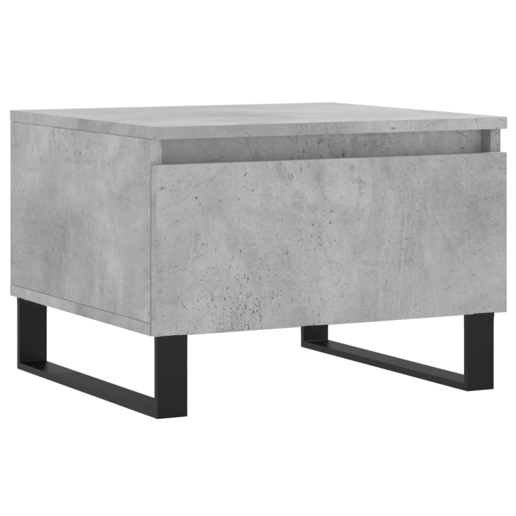 Konferenční Stolky 2 Ks Betonově Šedé 50 X 46 X 35 Cm Kompozit