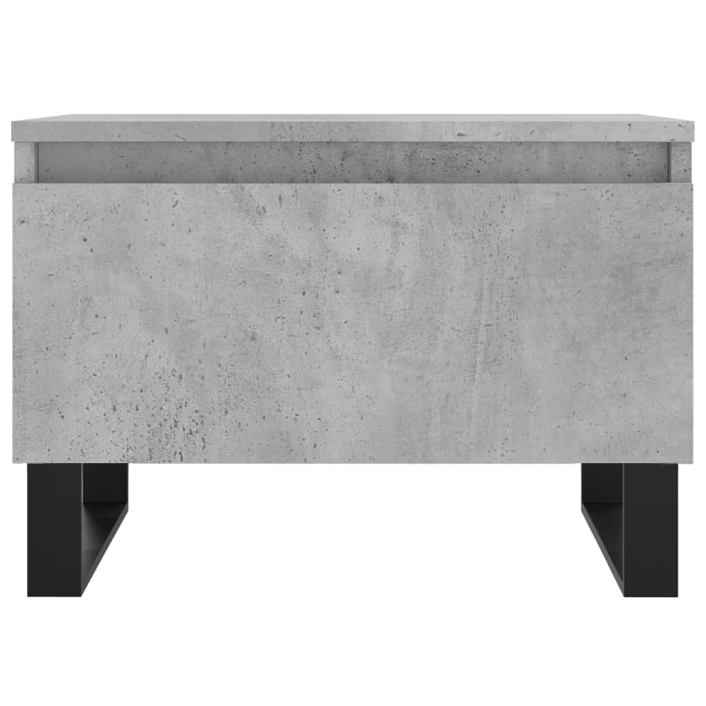 Konferenční Stolky 2 Ks Betonově Šedé 50 X 46 X 35 Cm Kompozit