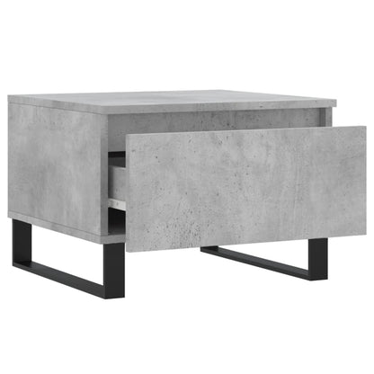 Konferenční Stolky 2 Ks Betonově Šedé 50 X 46 X 35 Cm Kompozit