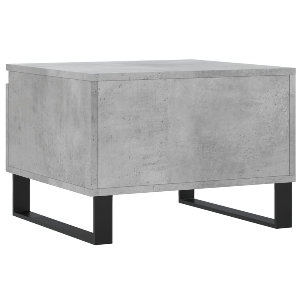 Konferenční Stolky 2 Ks Betonově Šedé 50 X 46 X 35 Cm Kompozit