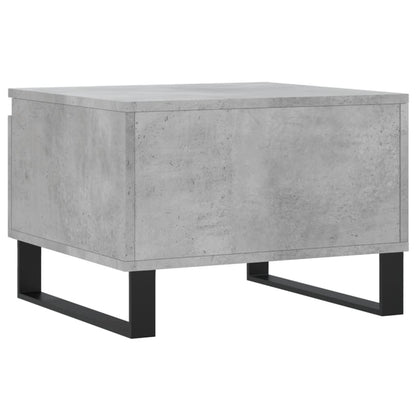 Konferenční Stolky 2 Ks Betonově Šedé 50 X 46 X 35 Cm Kompozit