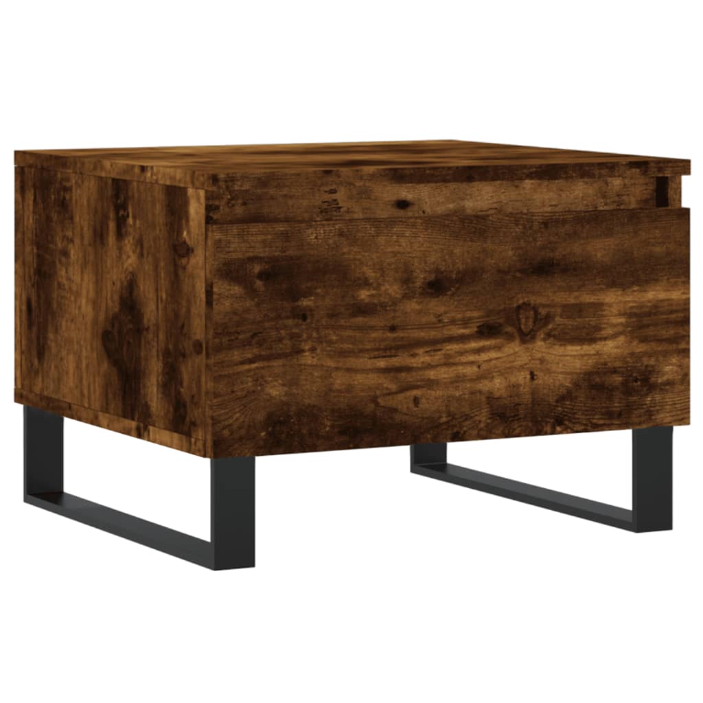 Konferenční Stolky 2 Ks Kouřový Dub 50X46X35Cm Kompozitní Dřevo