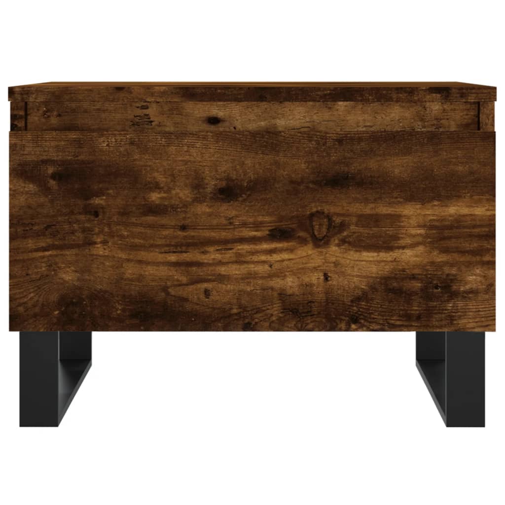Konferenční Stolky 2 Ks Kouřový Dub 50X46X35Cm Kompozitní Dřevo