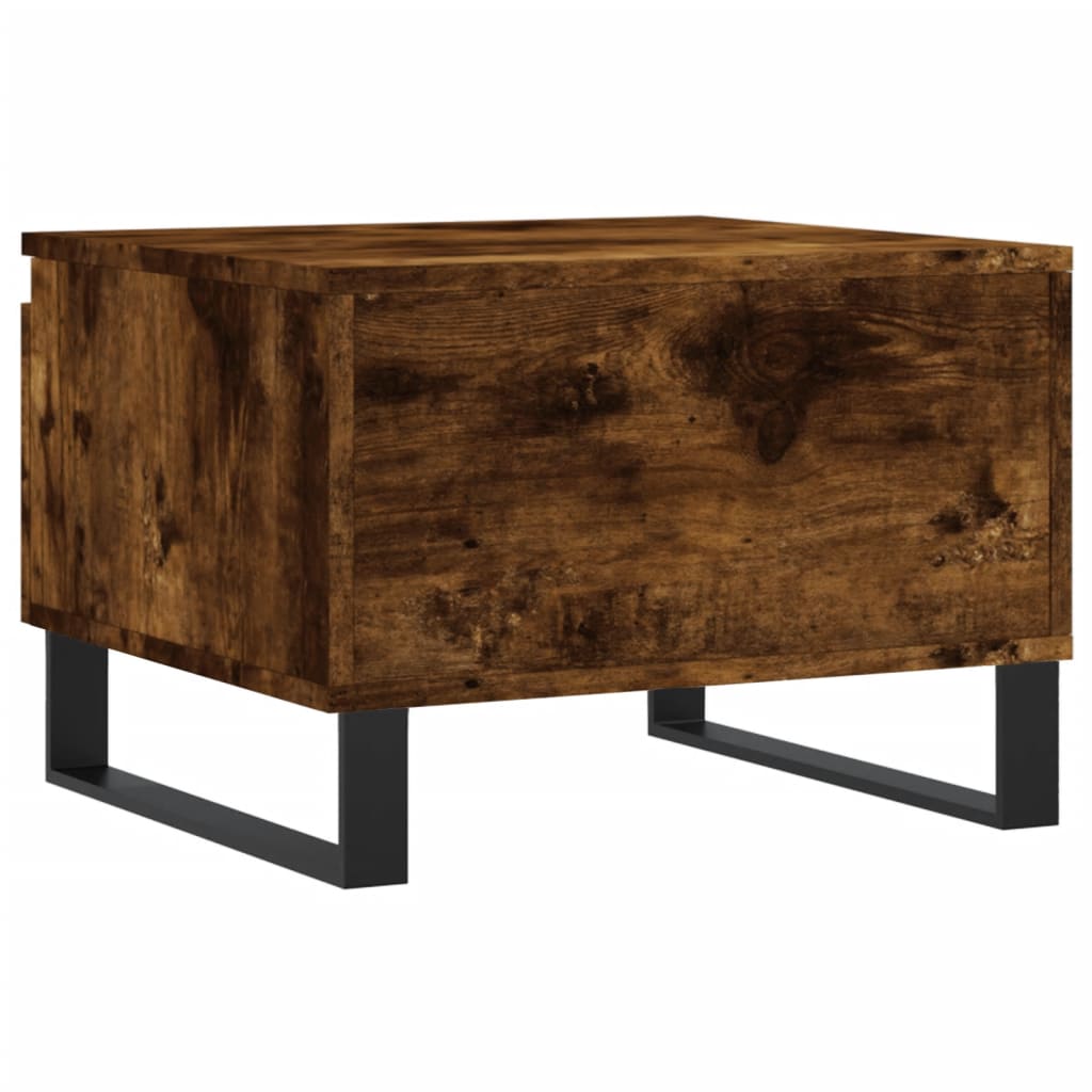 Konferenční Stolky 2 Ks Kouřový Dub 50X46X35Cm Kompozitní Dřevo