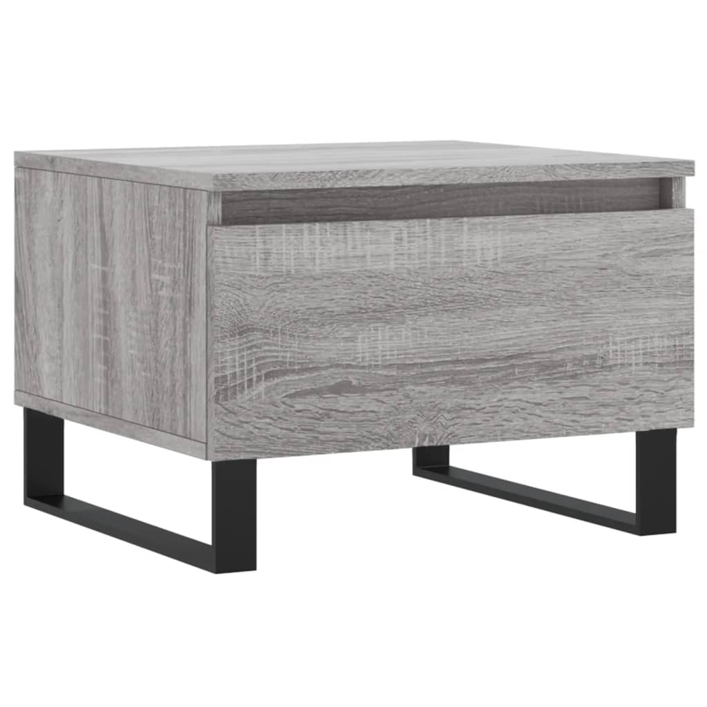 Konferenční Stolky 2 Ks Šedé Sonoma 50X46X35Cm Kompozitní Dřevo