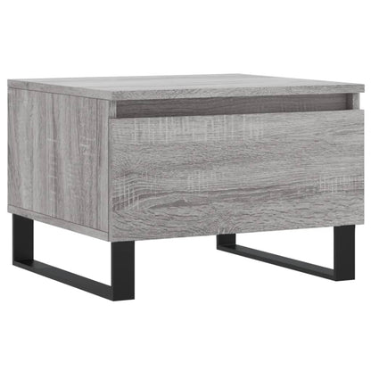 Konferenční Stolky 2 Ks Šedé Sonoma 50X46X35Cm Kompozitní Dřevo