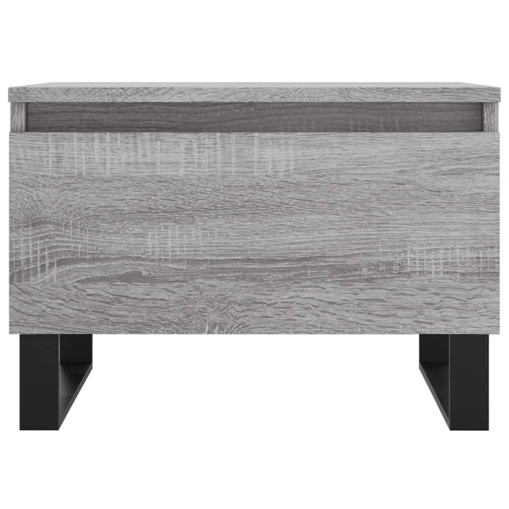 Konferenční Stolky 2 Ks Šedé Sonoma 50X46X35Cm Kompozitní Dřevo