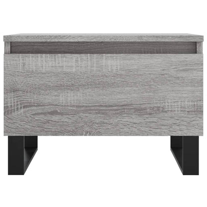 Konferenční Stolky 2 Ks Šedé Sonoma 50X46X35Cm Kompozitní Dřevo