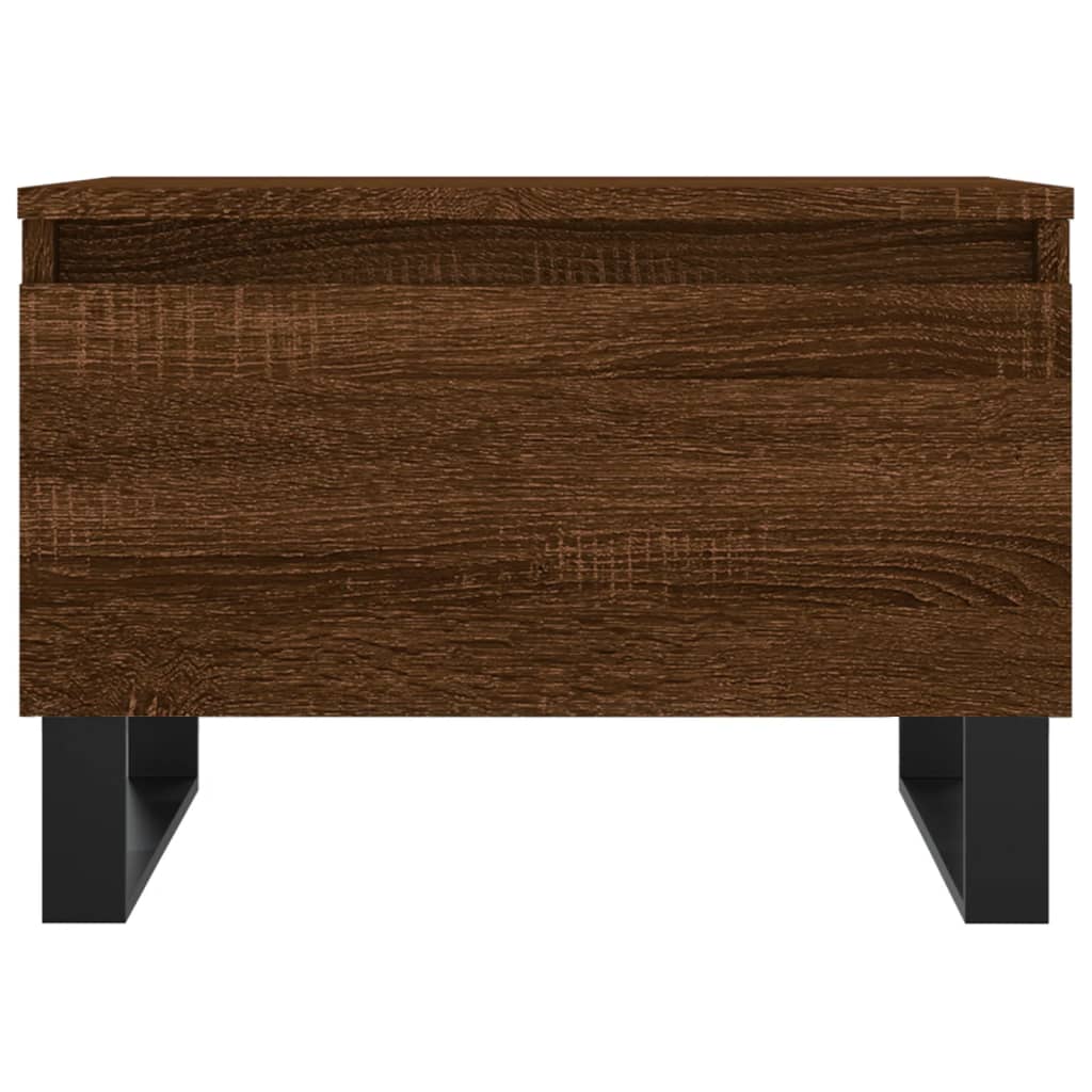 Konferenční Stolky 2 Ks Hnědý Dub 50X46X35 Cm Kompozitní Dřevo