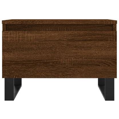Konferenční Stolky 2 Ks Hnědý Dub 50X46X35 Cm Kompozitní Dřevo