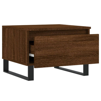 Konferenční Stolky 2 Ks Hnědý Dub 50X46X35 Cm Kompozitní Dřevo