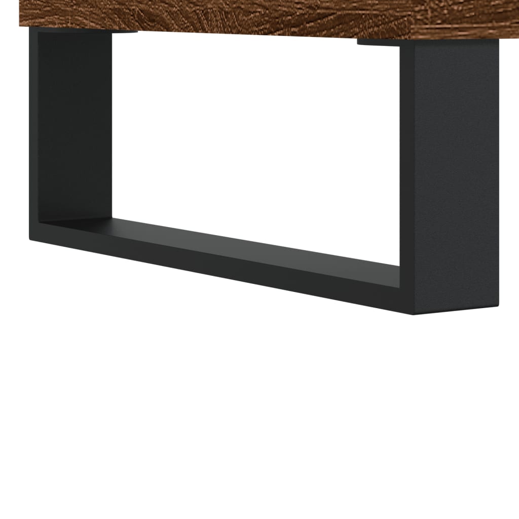 Konferenční Stolky 2 Ks Hnědý Dub 50X46X35 Cm Kompozitní Dřevo