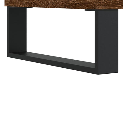 Konferenční Stolky 2 Ks Hnědý Dub 50X46X35 Cm Kompozitní Dřevo