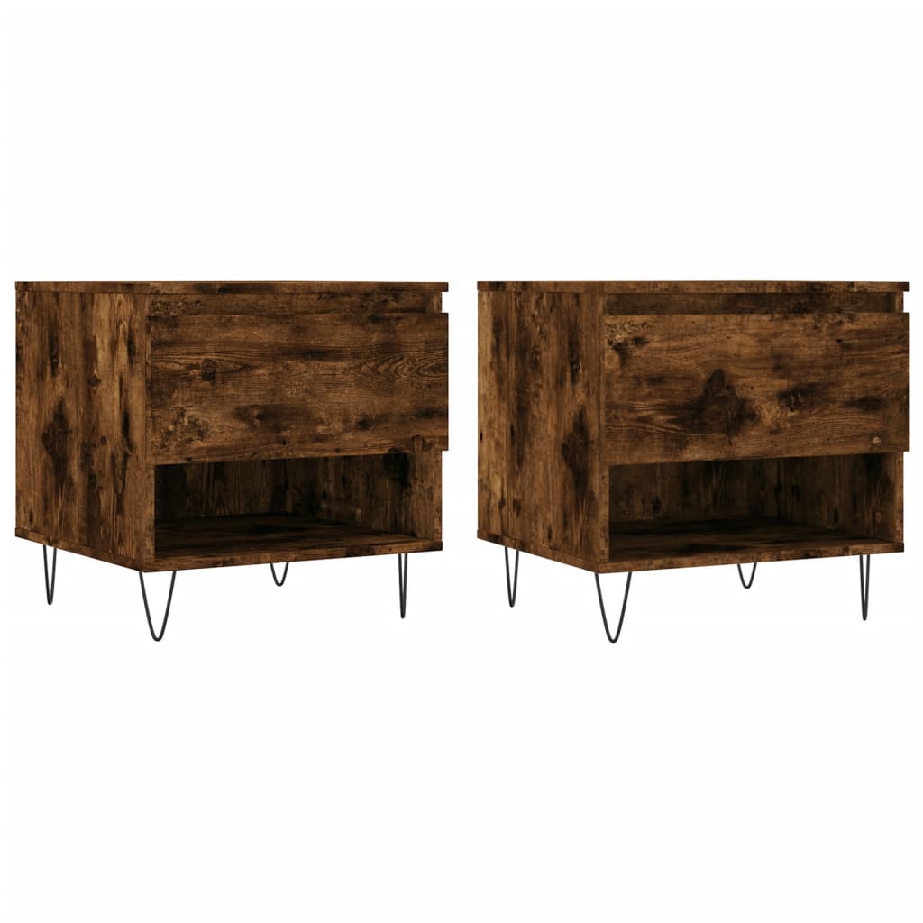 Konferenční Stolky 2 Ks 50X46X50Cm Kompozitní Dřevo