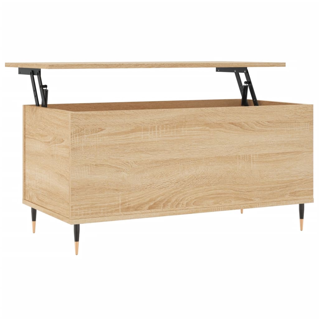 Konferenční Stolek 90X44,5X45 Cm Kompozitní Dřevo