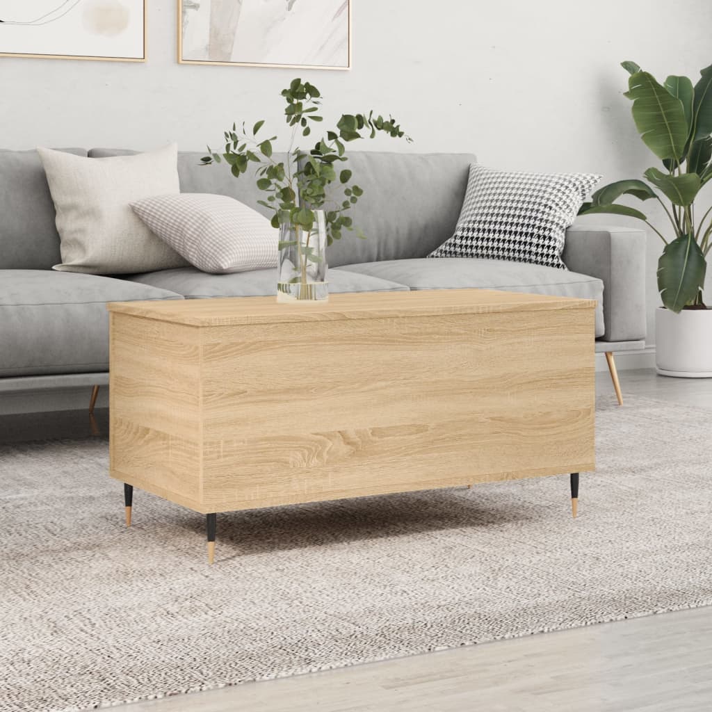 Konferenční Stolek 90X44,5X45 Cm Kompozitní Dřevo