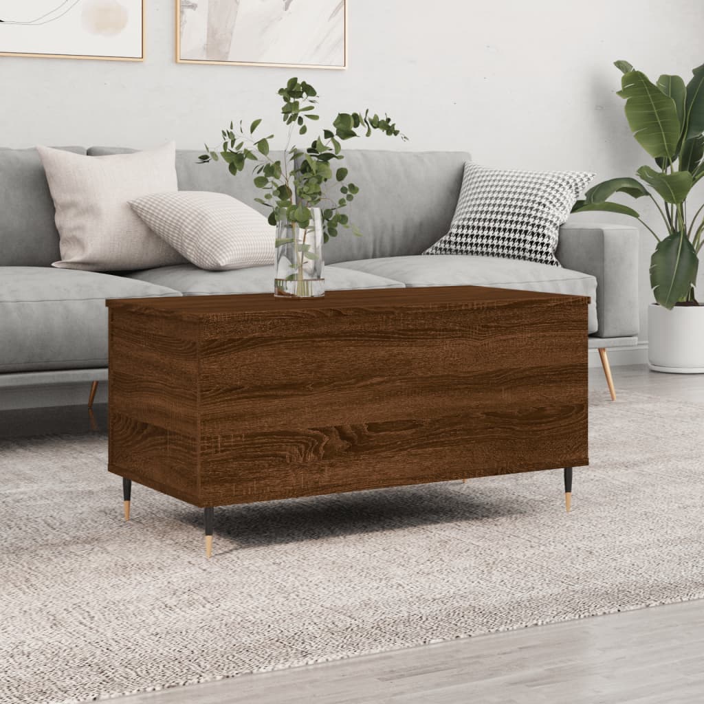 Konferenční Stolek 90X44,5X45 Cm Kompozitní Dřevo
