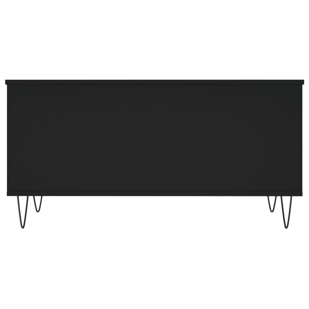 Konferenční Stolek Černý 90 X 44,5 X 45 Cm Kompozitní Dřevo