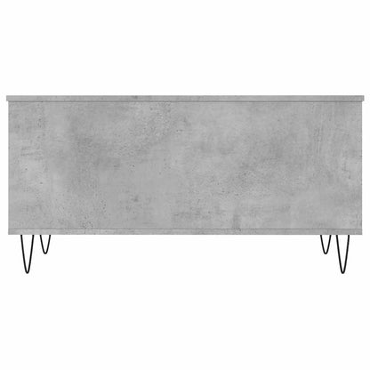 Konferenční Stolek Betonově Šedý 90X44,5X45 Cm Kompozitní Dřevo