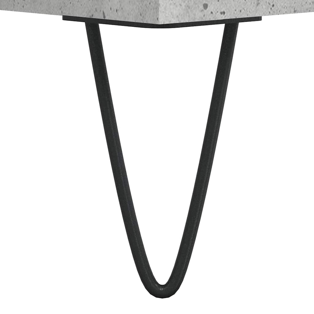 Konferenční Stolek Betonově Šedý 90X44,5X45 Cm Kompozitní Dřevo