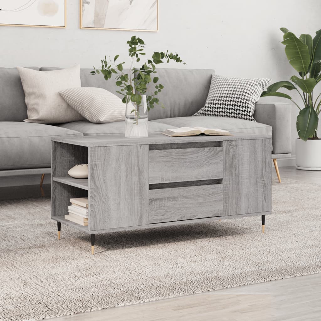 Konferenční Stolek 102X44,5X50 Cm Kompozitní Dřevo